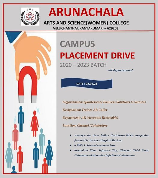 CAMPUS PLACEMENT DRIVE ON 02-02-2023